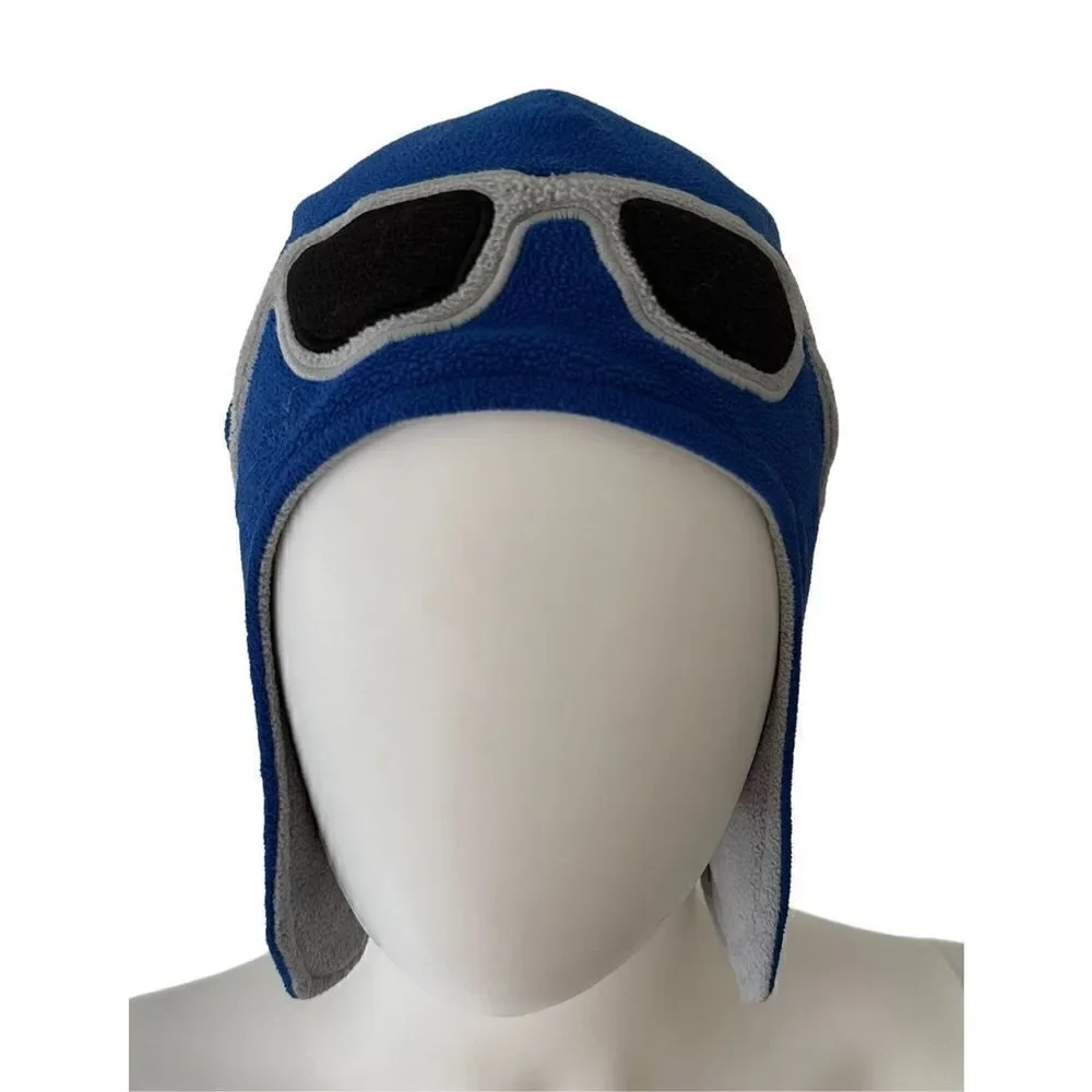Kids “Goggles” Fleece Beanie, Size 2-4Y